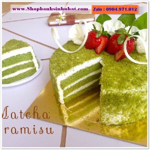 Bánh Sinh Nhật Trà Xanh - VL37